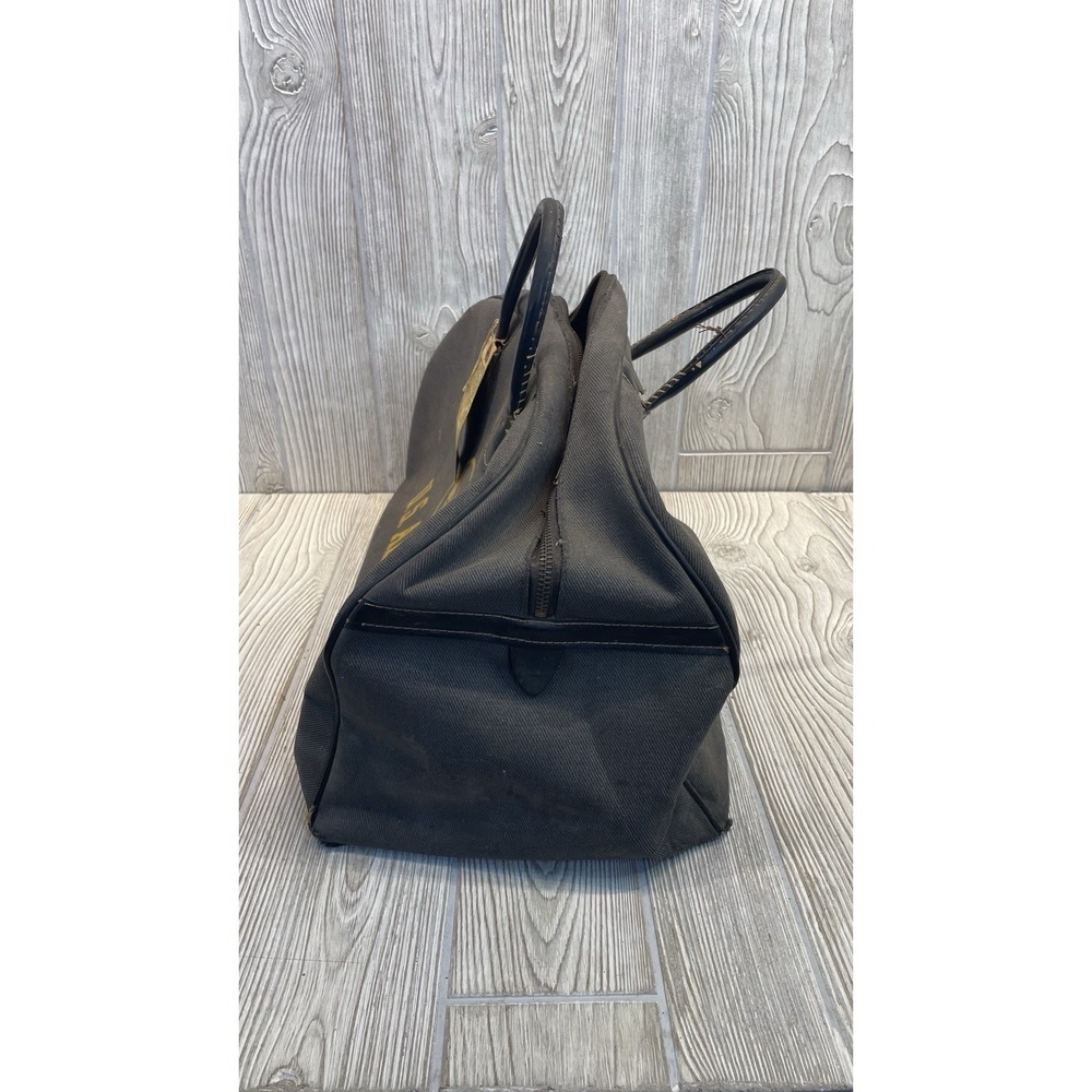 Original COLD WAR era 1960s 1970s U.S. AIR FORCE Travel Duffel Gym CARRY ON BAG - Picture 3 of 10